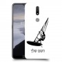גלישת מפרש כיסוי מגן קשיח בעיצוב אישי עם השם שלך ל Nokia 2.4 יחידה אחת סקרין מובייל