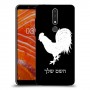תרנגול כיסוי מגן קשיח בעיצוב אישי עם השם שלך ל Nokia 3.1 Plus יחידה אחת סקרין מובייל
