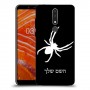 עכביש כיסוי מגן קשיח בעיצוב אישי עם השם שלך ל Nokia 3.1 Plus יחידה אחת סקרין מובייל