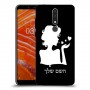 אישה אהבה כיסוי מגן קשיח בעיצוב אישי עם השם שלך ל Nokia 3.1 Plus יחידה אחת סקרין מובייל