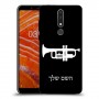 חצוצרה כיסוי מגן קשיח בעיצוב אישי עם השם שלך ל Nokia 3.1 Plus יחידה אחת סקרין מובייל
