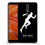 רץ כיסוי מגן קשיח בעיצוב אישי עם השם שלך ל Nokia 3.1 Plus יחידה אחת סקרין מובייל