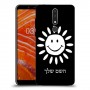 שמש כיסוי מגן קשיח בעיצוב אישי עם השם שלך ל Nokia 3.1 Plus יחידה אחת סקרין מובייל
