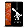 טלסקופ כיסוי מגן קשיח בעיצוב אישי עם השם שלך ל Nokia 3.1 Plus יחידה אחת סקרין מובייל