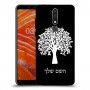 עץ כיסוי מגן קשיח בעיצוב אישי עם השם שלך ל Nokia 3.1 Plus יחידה אחת סקרין מובייל