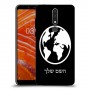 עולם כיסוי מגן קשיח בעיצוב אישי עם השם שלך ל Nokia 3.1 Plus יחידה אחת סקרין מובייל