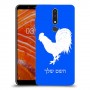 תרנגול כיסוי מגן קשיח בעיצוב אישי עם השם שלך ל Nokia 3.1 Plus יחידה אחת סקרין מובייל