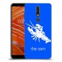 סרטן כיסוי מגן קשיח בעיצוב אישי עם השם שלך ל Nokia 3.1 Plus יחידה אחת סקרין מובייל