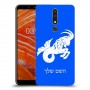 גדי כיסוי מגן קשיח בעיצוב אישי עם השם שלך ל Nokia 3.1 Plus יחידה אחת סקרין מובייל