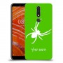 עכביש כיסוי מגן קשיח בעיצוב אישי עם השם שלך ל Nokia 3.1 Plus יחידה אחת סקרין מובייל