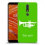 חצוצרה כיסוי מגן קשיח בעיצוב אישי עם השם שלך ל Nokia 3.1 Plus יחידה אחת סקרין מובייל
