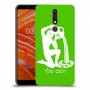 דלי כיסוי מגן קשיח בעיצוב אישי עם השם שלך ל Nokia 3.1 Plus יחידה אחת סקרין מובייל