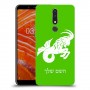 גדי כיסוי מגן קשיח בעיצוב אישי עם השם שלך ל Nokia 3.1 Plus יחידה אחת סקרין מובייל