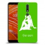 בתולה כיסוי מגן קשיח בעיצוב אישי עם השם שלך ל Nokia 3.1 Plus יחידה אחת סקרין מובייל