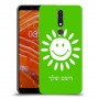 שמש כיסוי מגן קשיח בעיצוב אישי עם השם שלך ל Nokia 3.1 Plus יחידה אחת סקרין מובייל