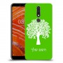 עץ כיסוי מגן קשיח בעיצוב אישי עם השם שלך ל Nokia 3.1 Plus יחידה אחת סקרין מובייל