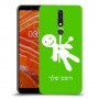 וודו כיסוי מגן קשיח בעיצוב אישי עם השם שלך ל Nokia 3.1 Plus יחידה אחת סקרין מובייל