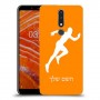רץ כיסוי מגן קשיח בעיצוב אישי עם השם שלך ל Nokia 3.1 Plus יחידה אחת סקרין מובייל