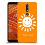 שמש כיסוי מגן קשיח בעיצוב אישי עם השם שלך ל Nokia 3.1 Plus יחידה אחת סקרין מובייל