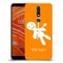 וודו כיסוי מגן קשיח בעיצוב אישי עם השם שלך ל Nokia 3.1 Plus יחידה אחת סקרין מובייל