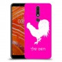תרנגול כיסוי מגן קשיח בעיצוב אישי עם השם שלך ל Nokia 3.1 Plus יחידה אחת סקרין מובייל