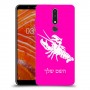 סרטן כיסוי מגן קשיח בעיצוב אישי עם השם שלך ל Nokia 3.1 Plus יחידה אחת סקרין מובייל