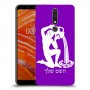 דלי כיסוי מגן קשיח בעיצוב אישי עם השם שלך ל Nokia 3.1 Plus יחידה אחת סקרין מובייל