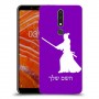 סמוראי כיסוי מגן קשיח בעיצוב אישי עם השם שלך ל Nokia 3.1 Plus יחידה אחת סקרין מובייל