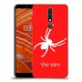 עכביש כיסוי מגן קשיח בעיצוב אישי עם השם שלך ל Nokia 3.1 Plus יחידה אחת סקרין מובייל