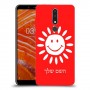 שמש כיסוי מגן קשיח בעיצוב אישי עם השם שלך ל Nokia 3.1 Plus יחידה אחת סקרין מובייל