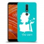 אישה אהבה כיסוי מגן קשיח בעיצוב אישי עם השם שלך ל Nokia 3.1 Plus יחידה אחת סקרין מובייל