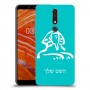 ספינקס מצרים כיסוי מגן קשיח בעיצוב אישי עם השם שלך ל Nokia 3.1 Plus יחידה אחת סקרין מובייל