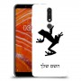 צפרדע טרופית כיסוי מגן קשיח בעיצוב אישי עם השם שלך ל Nokia 3.1 Plus יחידה אחת סקרין מובייל