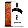 צניחה חופשית כיסוי מגן קשיח בעיצוב אישי עם השם שלך ל Nokia 3.1 Plus יחידה אחת סקרין מובייל