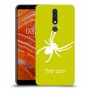 עכביש כיסוי מגן קשיח בעיצוב אישי עם השם שלך ל Nokia 3.1 Plus יחידה אחת סקרין מובייל