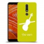 כינור כיסוי מגן קשיח בעיצוב אישי עם השם שלך ל Nokia 3.1 Plus יחידה אחת סקרין מובייל