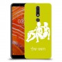 תאומים כיסוי מגן קשיח בעיצוב אישי עם השם שלך ל Nokia 3.1 Plus יחידה אחת סקרין מובייל