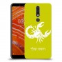 עקרב כיסוי מגן קשיח בעיצוב אישי עם השם שלך ל Nokia 3.1 Plus יחידה אחת סקרין מובייל