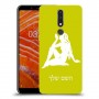 בתולה כיסוי מגן קשיח בעיצוב אישי עם השם שלך ל Nokia 3.1 Plus יחידה אחת סקרין מובייל