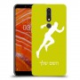 רץ כיסוי מגן קשיח בעיצוב אישי עם השם שלך ל Nokia 3.1 Plus יחידה אחת סקרין מובייל