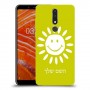 שמש כיסוי מגן קשיח בעיצוב אישי עם השם שלך ל Nokia 3.1 Plus יחידה אחת סקרין מובייל