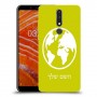 עולם כיסוי מגן קשיח בעיצוב אישי עם השם שלך ל Nokia 3.1 Plus יחידה אחת סקרין מובייל