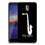 סקספון כיסוי מגן קשיח בעיצוב אישי עם השם שלך ל Nokia 3.1 יחידה אחת סקרין מובייל