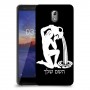דלי כיסוי מגן קשיח בעיצוב אישי עם השם שלך ל Nokia 3.1 יחידה אחת סקרין מובייל