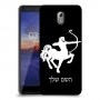 קשת כיסוי מגן קשיח בעיצוב אישי עם השם שלך ל Nokia 3.1 יחידה אחת סקרין מובייל