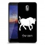 שור כיסוי מגן קשיח בעיצוב אישי עם השם שלך ל Nokia 3.1 יחידה אחת סקרין מובייל