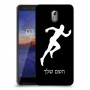 רץ כיסוי מגן קשיח בעיצוב אישי עם השם שלך ל Nokia 3.1 יחידה אחת סקרין מובייל