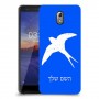 ציפור לבלוע כיסוי מגן קשיח בעיצוב אישי עם השם שלך ל Nokia 3.1 יחידה אחת סקרין מובייל