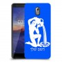 דלי כיסוי מגן קשיח בעיצוב אישי עם השם שלך ל Nokia 3.1 יחידה אחת סקרין מובייל