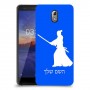 סמוראי כיסוי מגן קשיח בעיצוב אישי עם השם שלך ל Nokia 3.1 יחידה אחת סקרין מובייל